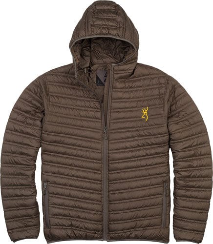 Browning Packable Puffer Jacket - Major Brown - Medium Size - Premium Puffer Jacket from Browning - Just $107.99! Shop now at Prepared Bee