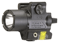 Streamlight Tlr-4 Light/laser - White Led/red Laser Rail Mount - Premium Lights from Streamlight - Just $144.73! Shop now at Prepared Bee