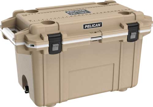 Pelican Cooler Im 70 Quart - Elite Tane/white Trim - Premium Coolers from Pelican - Just $349.95! Shop now at Prepared Bee