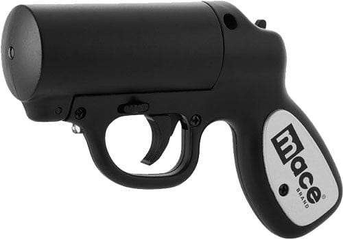 Mace Pepper Spray Pepper Gun - W/strobe Led Matte Black 28g - Premium Pepper Spray from Mace - Just $39.30! Shop now at Prepared Bee