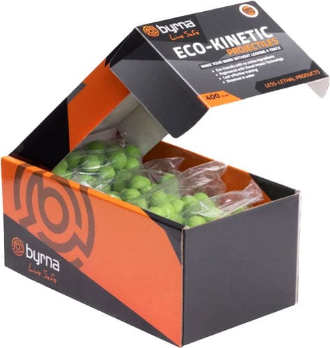 Byrna Eco-kinetic Projectiles - 400 Count Tub .68 Cal - Premium Non-Lethal Self-Defense from Byrna Technologies - Just $129.99! Shop now at Prepared Bee