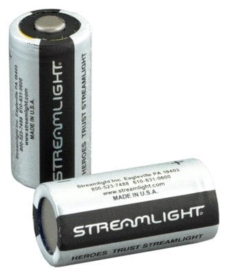 Streamlight Cr123a Batteries - Lithium 2-pack - Premium Lights from Streamlight - Just $6.42! Shop now at Prepared Bee