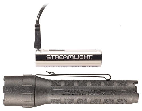 Streamlight Poly-tac X Usb - Light White Led Black - Premium Lights from Streamlight - Just $64.38! Shop now at Prepared Bee