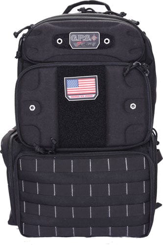 Gps Tactical Range Backpack - Tall W/waist Strap Black Nylon - Premium Backpacks from GPS - Just $193.51! Shop now at Prepared Bee