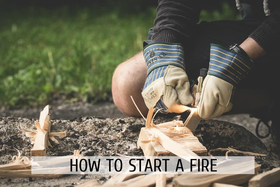 Start a Fire in the wild even without matches.