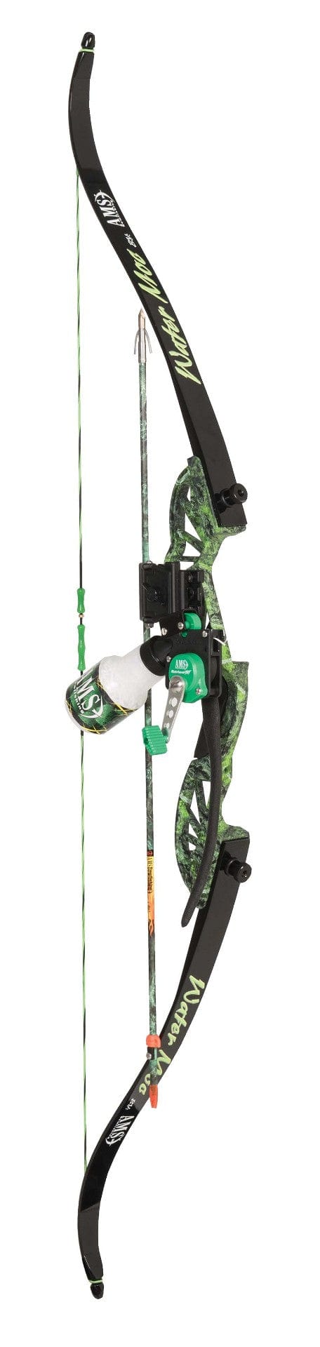AMS Bowfishing Water Moc Recurve Bowfishing Kit- Right Hand - Complete Bow Kit - Premium Bowfishing from AMS Bowfishing - Just $349.99! Shop now at Prepared Bee