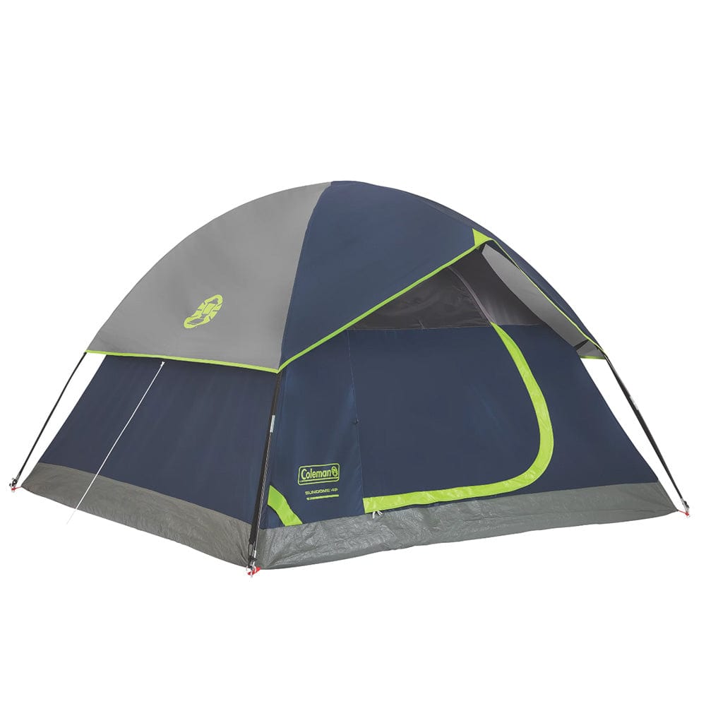 Coleman Sundome 4-Person Camping Tent - Navy - Premium Outdoor from Coleman - Just $103.25! Shop now at Prepared Bee
