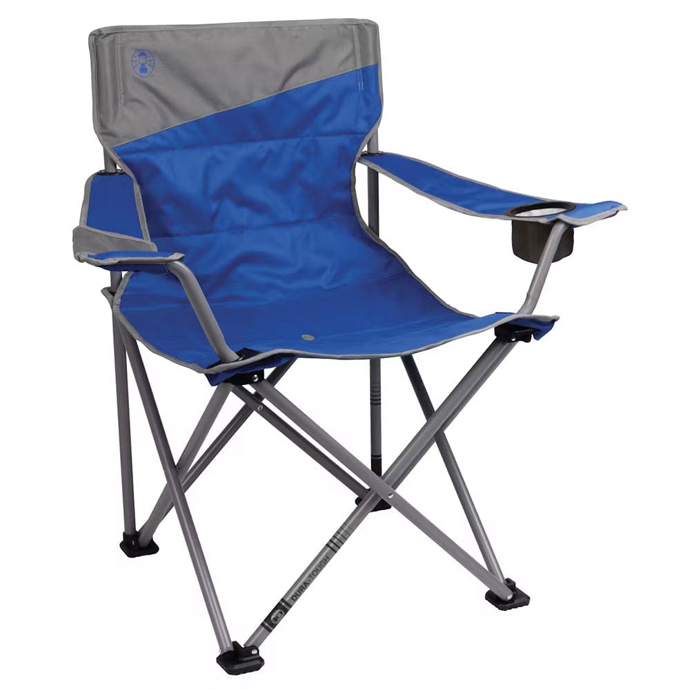 Coleman Big & Tall Camping Chair - Blue - Premium Outdoor from Coleman - Just $68.99! Shop now at Prepared Bee