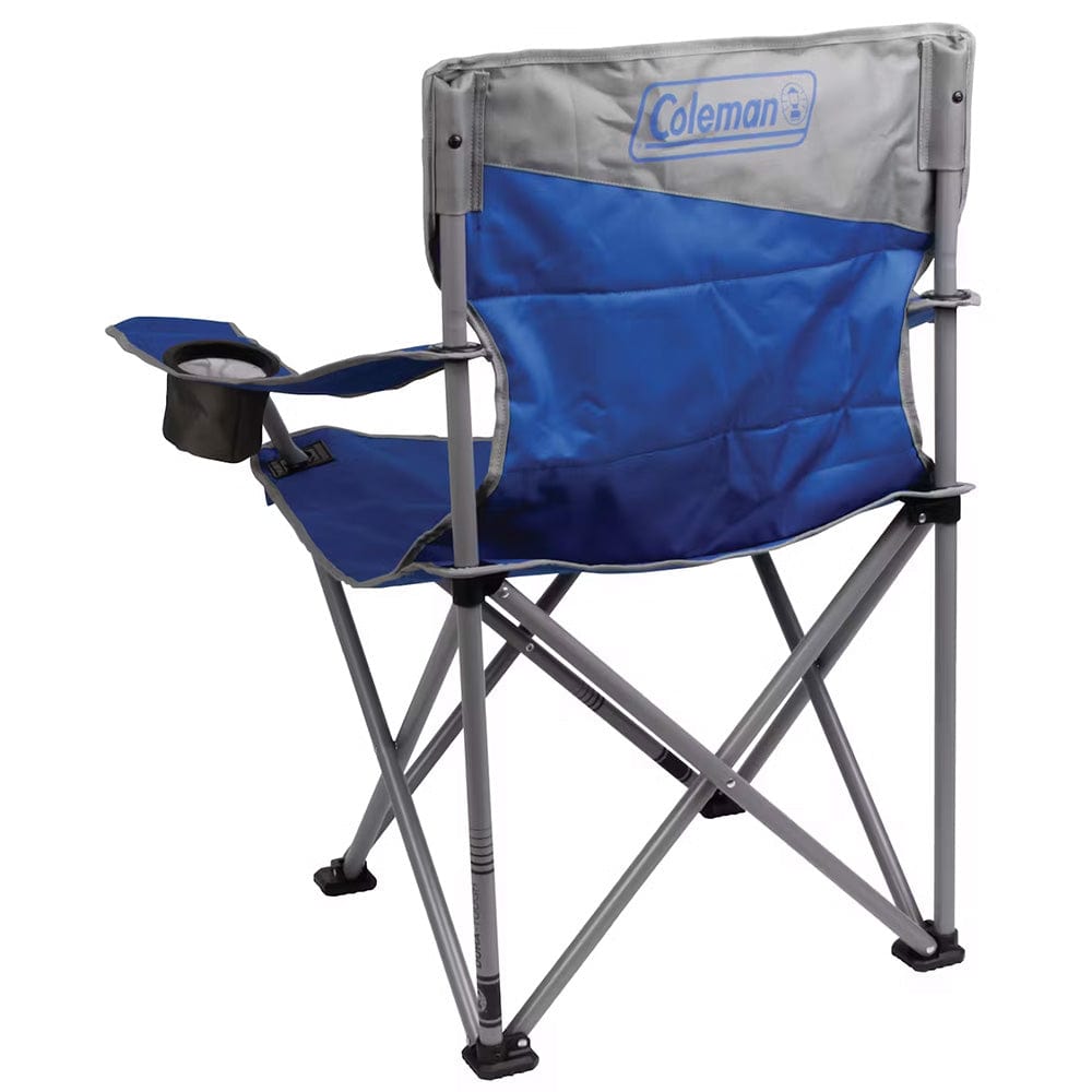 Coleman Big & Tall Camping Chair - Blue - Premium Outdoor from Coleman - Just $68.99! Shop now at Prepared Bee