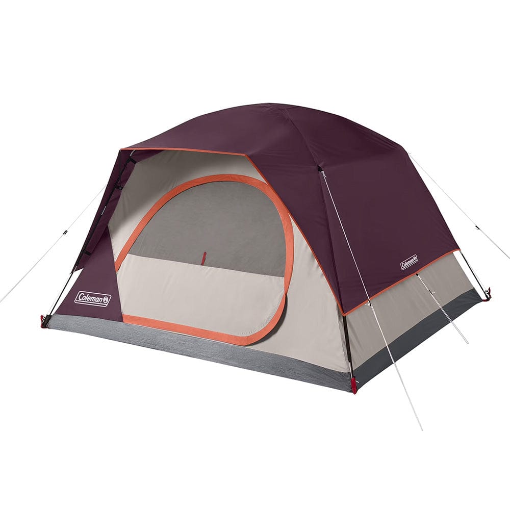 Coleman 4-Person Skydome™ Camping Tent - Blackberry - Premium Outdoor from Coleman - Just $139.99! Shop now at Prepared Bee