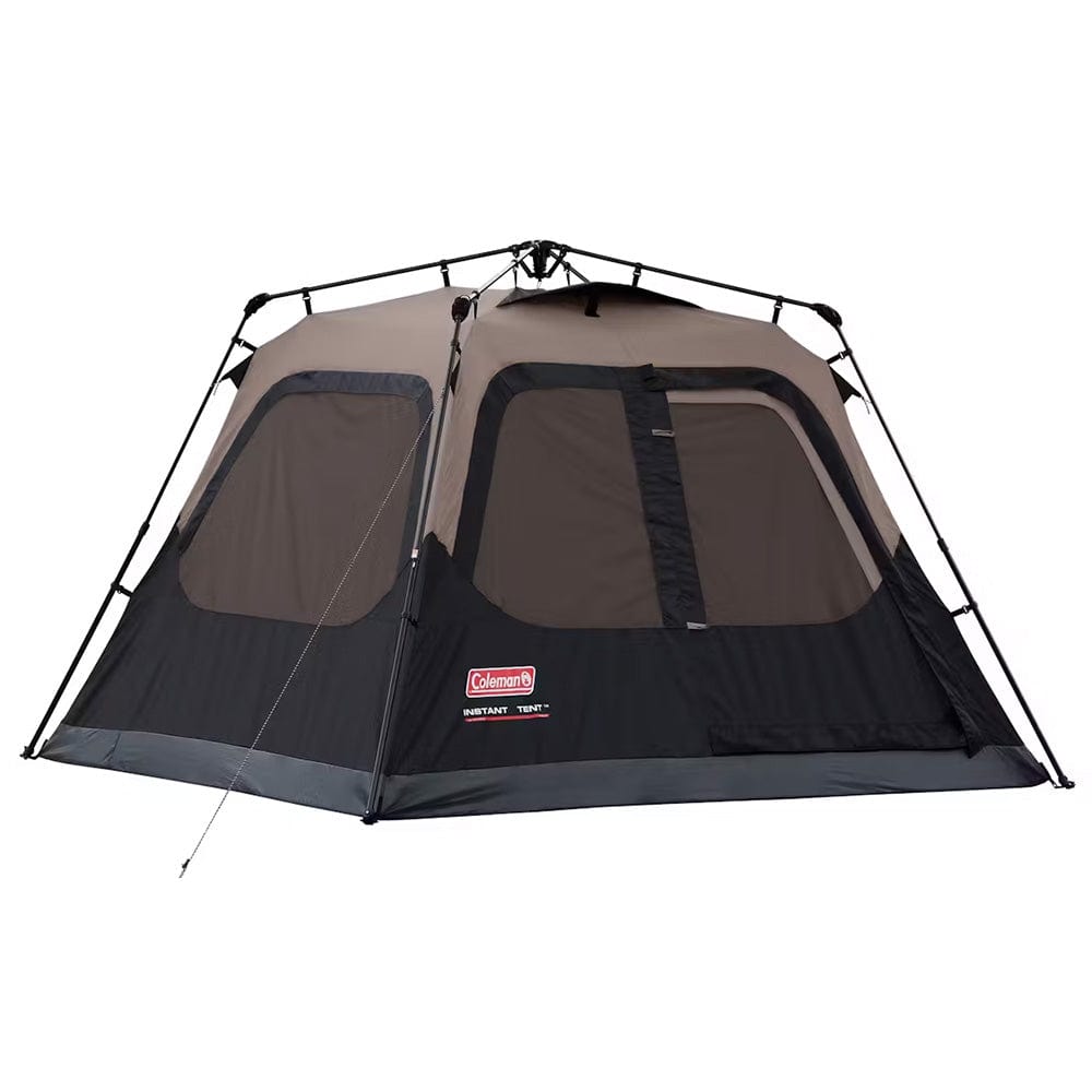 Coleman 4-Person Cabin Camping Tent w/Instant Setup - Black - Premium Outdoor from Coleman - Just $193.93! Shop now at Prepared Bee