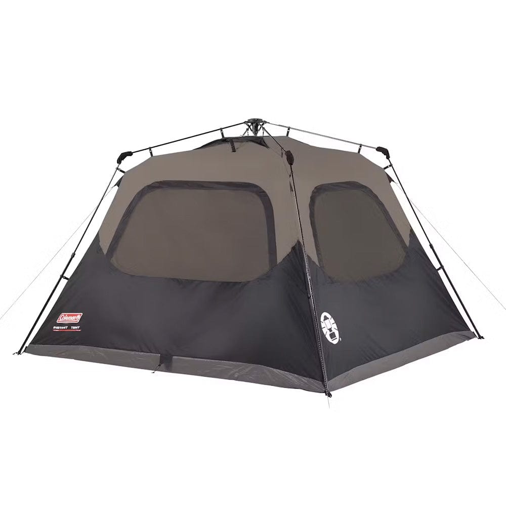 Coleman 4-Person Cabin Camping Tent w/Instant Setup - Black - Premium Outdoor from Coleman - Just $193.93! Shop now at Prepared Bee