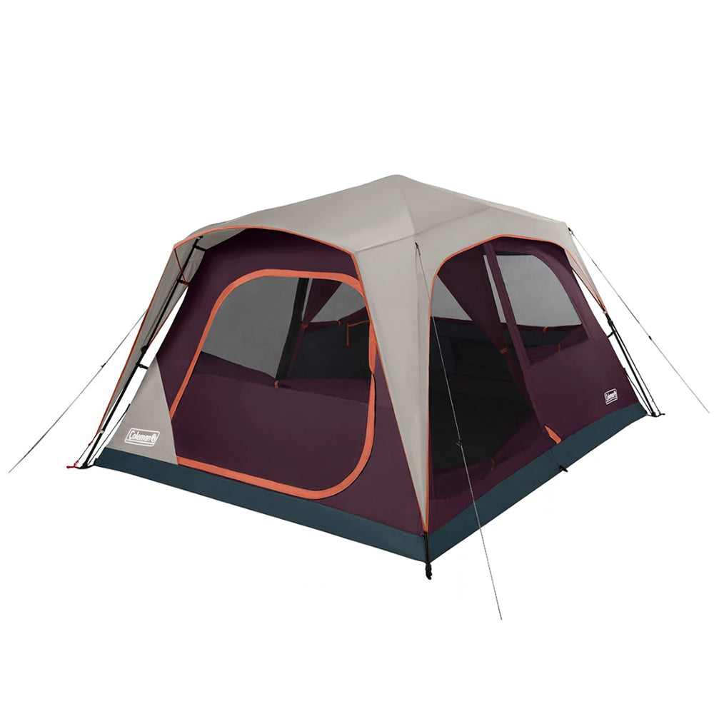 Coleman Skylodge™ 8-Person Instant Camping Tent - Blackberry - Premium Camping from Coleman - Just $359.99! Shop now at Prepared Bee