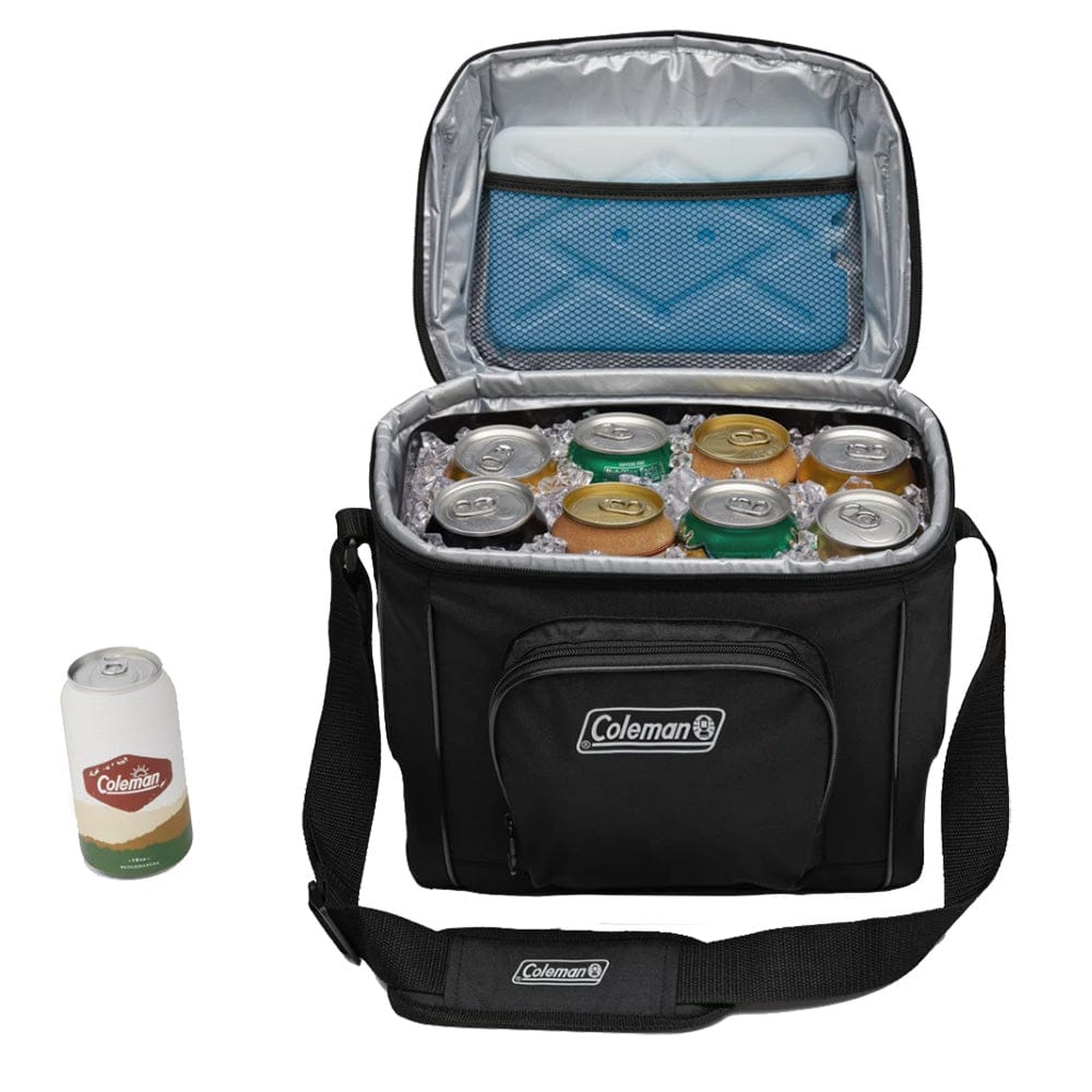 Coleman Chiller™ 16-Can Soft-Sided Portable Cooler - Black - Premium Outdoor from Coleman - Just $31.68! Shop now at Prepared Bee