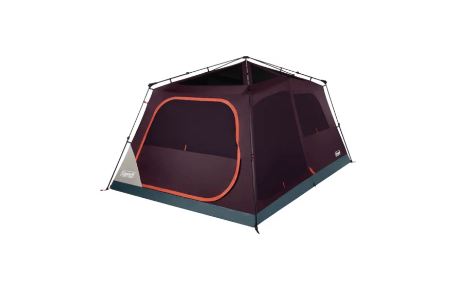 coleman 10 person tent Coleman Skylodge 10-Person Instant Camping Tent With Weatherproof Screen Room