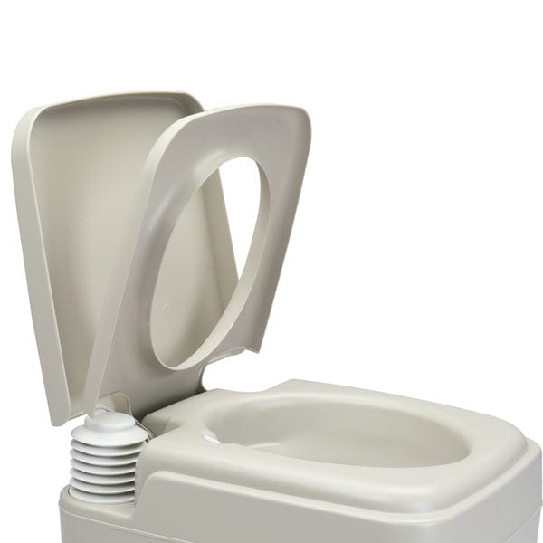 Portable Camping Toilet - 2.6 Gallon Portable Removable Flush Toilet With Double Outlet - Premium Tools from inQ Boutique - Just $72.72! Shop now at Prepared Bee