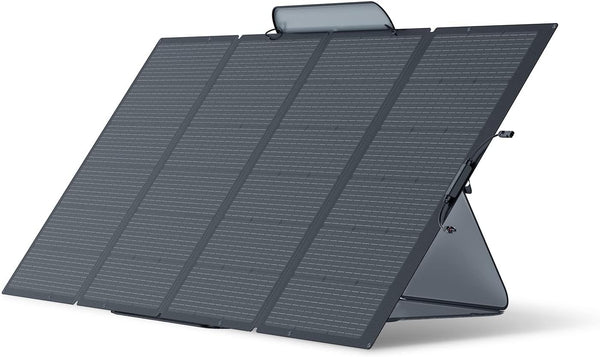 EcoFlow 400W Portable Solar Panel - Chainable, Foldable Solar Charger For Power Station Generators - Best For Outdoor, Camping, RV and Off-Grid