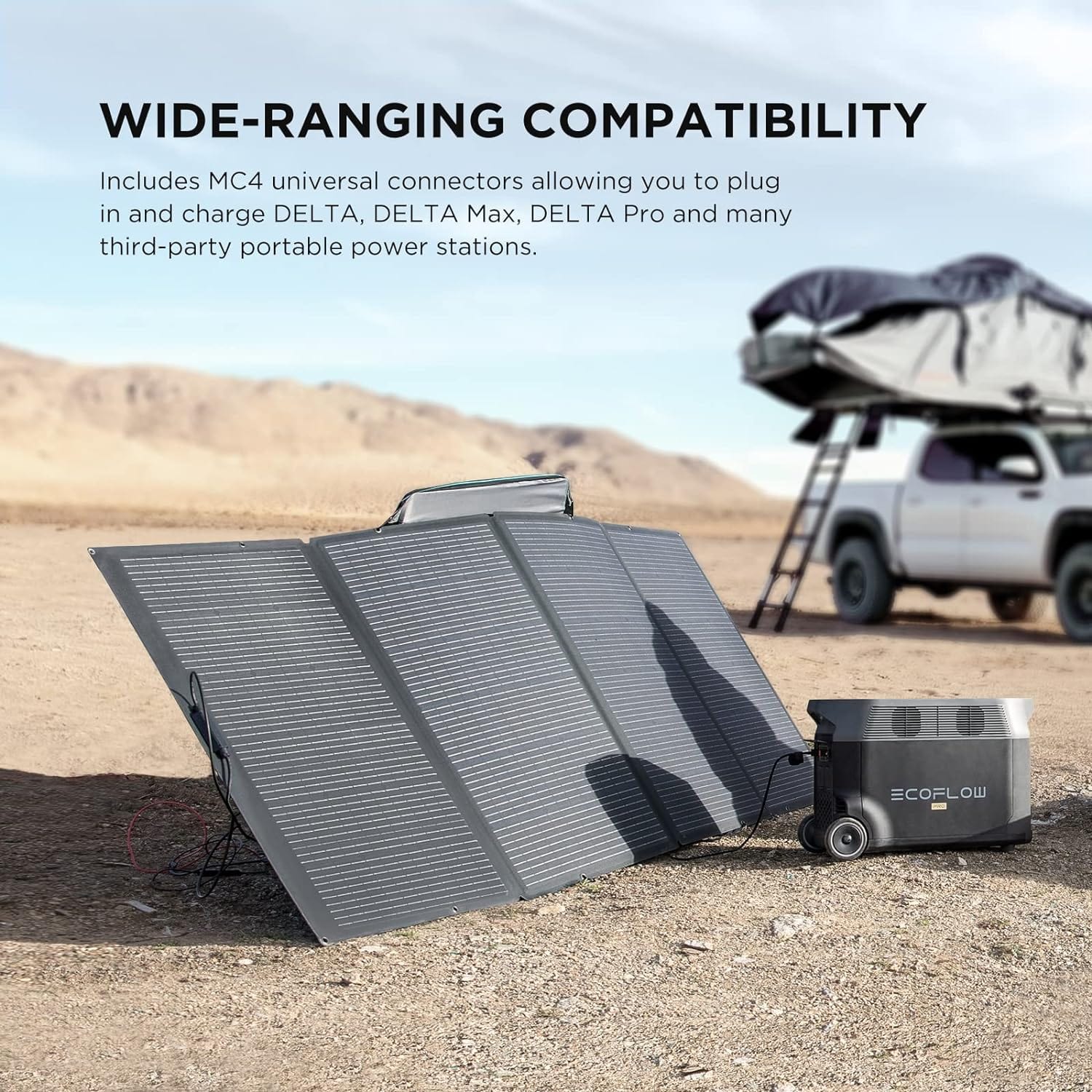 EcoFlow 400W Portable Solar Panel - Chainable, Foldable Solar Charger For Power Station Generators - Best For Outdoor, Camping, RV and Off-Grid - Premium Solar Panels from EcoFLow - Just $849! Shop now at Prepared Bee