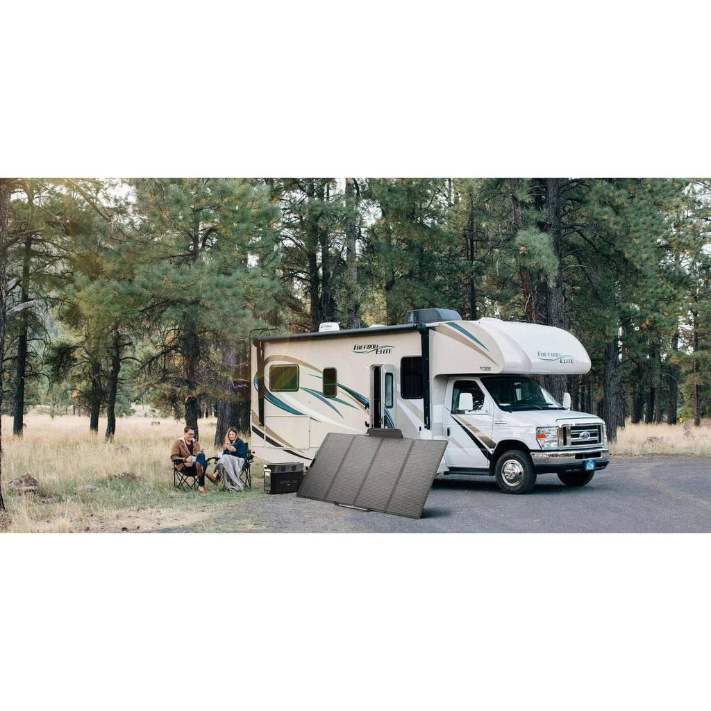 Chainable Generator EcoFlow 400W Portable Solar Panel - Chainable, Foldable Solar Charger ...