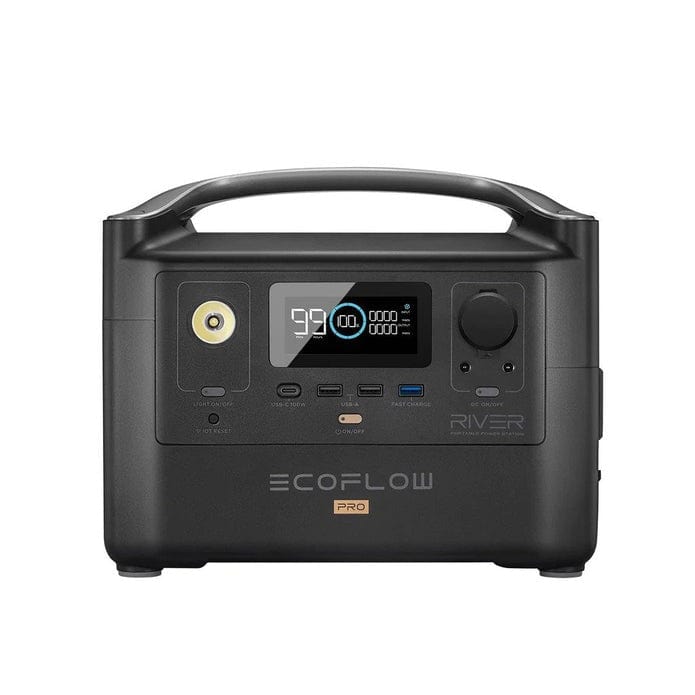 EcoFlow RIVER 2 Pro Solar Generator - 768Wh Portable Power Station for Camping, Emergency, Off-Grid - 800W with 1600W Surge