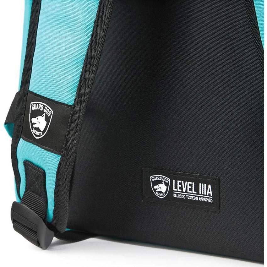 Guard Dog Proshield Scout Level IIIA Bulletproof Backpack Youth Edition - Teal - Premium Body Armor from Guard dog security - Just $99.99! Shop now at Prepared Bee