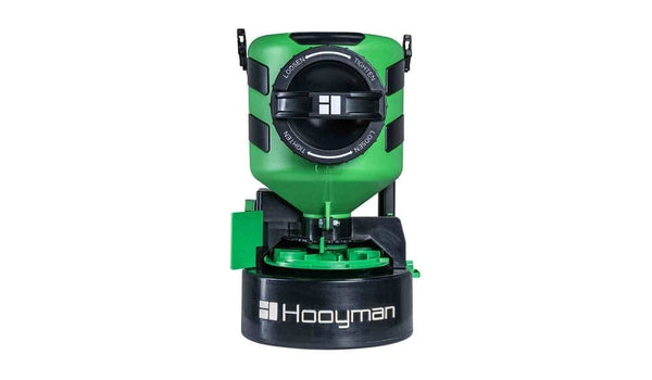 Hooyman 24v Electric Chest Seed Spreader- With Harness,  Battery and Charger- Multi-season