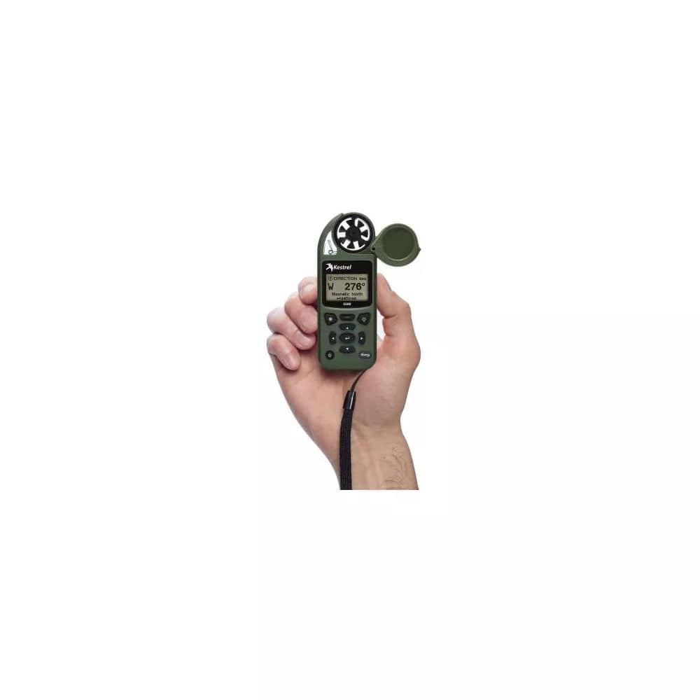 Kestrel 5500 Weather Meter and Monitoring with Link and Vane Mount - Olive Drab - Premium Tools from Kestrel Ballistics - Just $429! Shop now at Prepared Bee