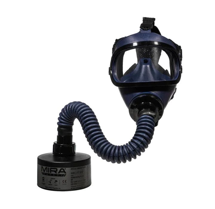 MIRA Safety MD-1 Reusable Children's Gas Mask - Full-Face Protective Emergency Respirator for CBRN Defense