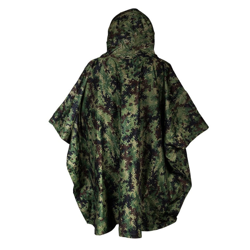 Military Army Poncho For CBRN, Nuclear, Biological, Chemical Threats - MIRA Safety M4 Tactical Poncho