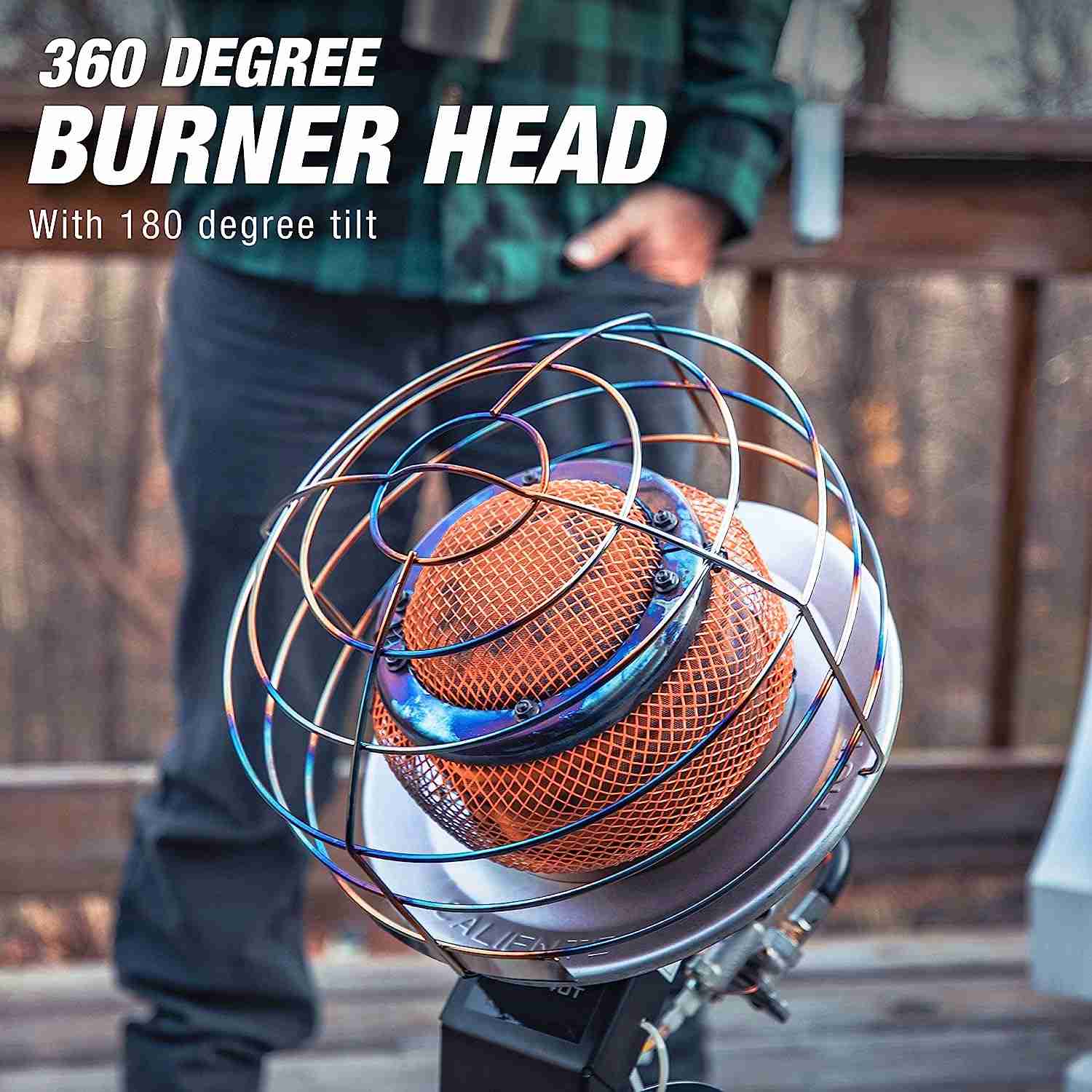 Mr.Heater 540 Degree Tank Top Radiant Propane Heater - 45000 BTU - 20 lb Cylinder - Premium Heaters from Mr.Heater - Just $99.22! Shop now at Prepared Bee