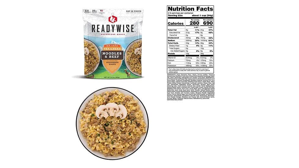 ReadyWise Adventure Meals Favorites Kit - For Emergency Food Supply and Outdoor Adventures - Premium Emergency Food Supply from ReadyWise - Just $69.99! Shop now at Prepared Bee