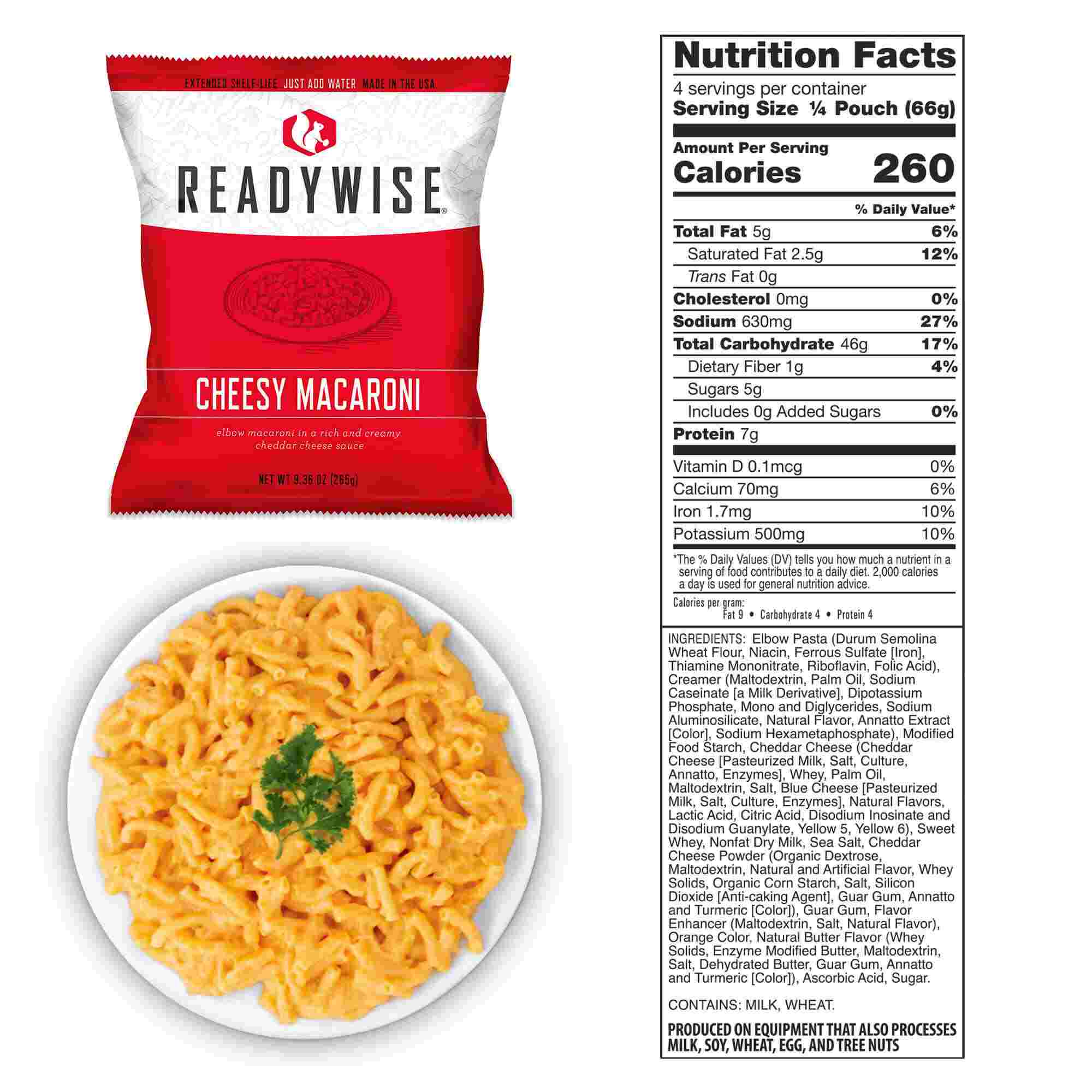 ReadyWise Emergency Food Supply - 120 Serving Freeze-dried Entrée Meals- Wise Food Company - Premium Emergency Food Supply from ReadyWise - Just $299.99! Shop now at Prepared Bee