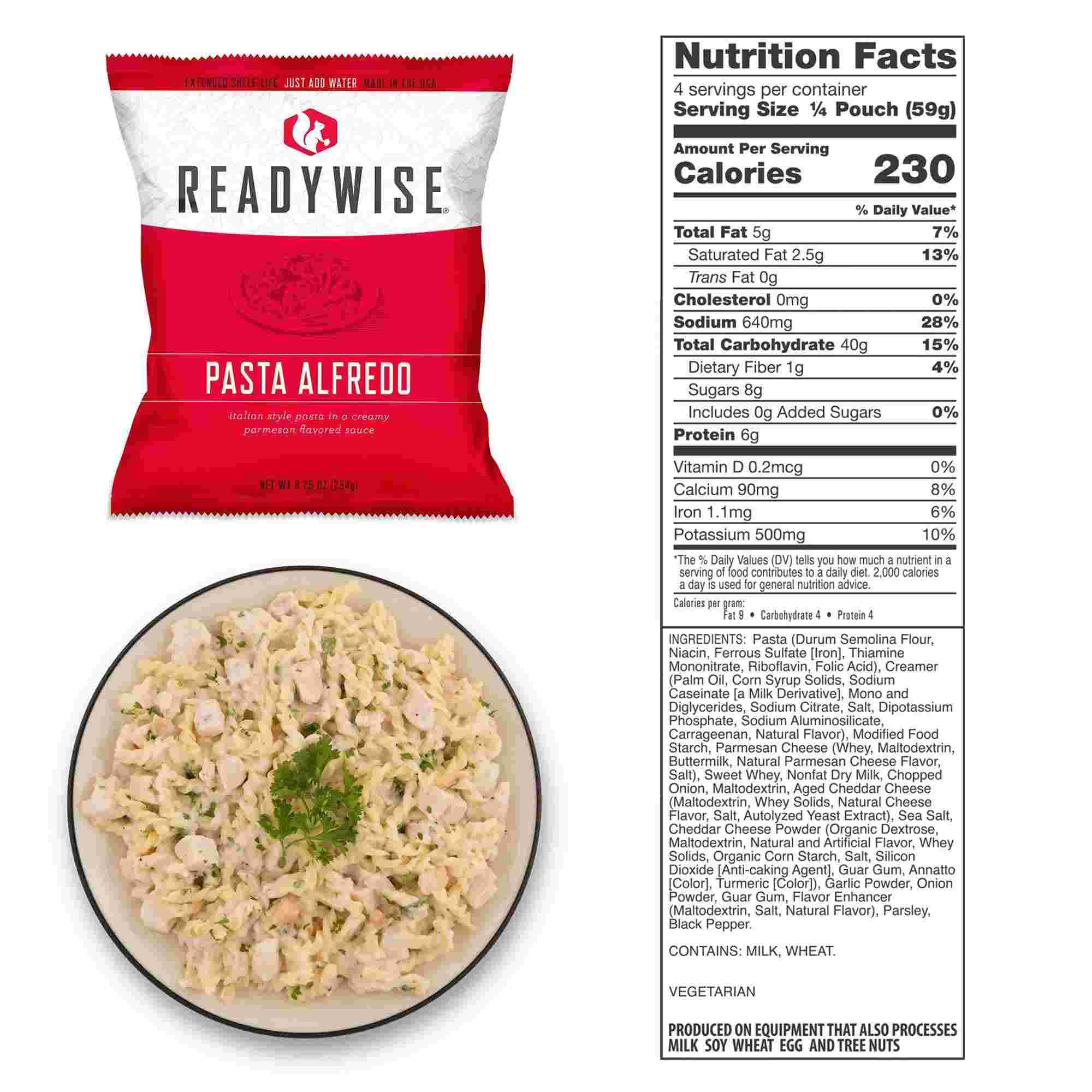 ReadyWise Emergency Food Supply - 120 Serving Freeze-dried Entrée Meals- Wise Food Company - Premium Emergency Food Supply from ReadyWise - Just $299.99! Shop now at Prepared Bee