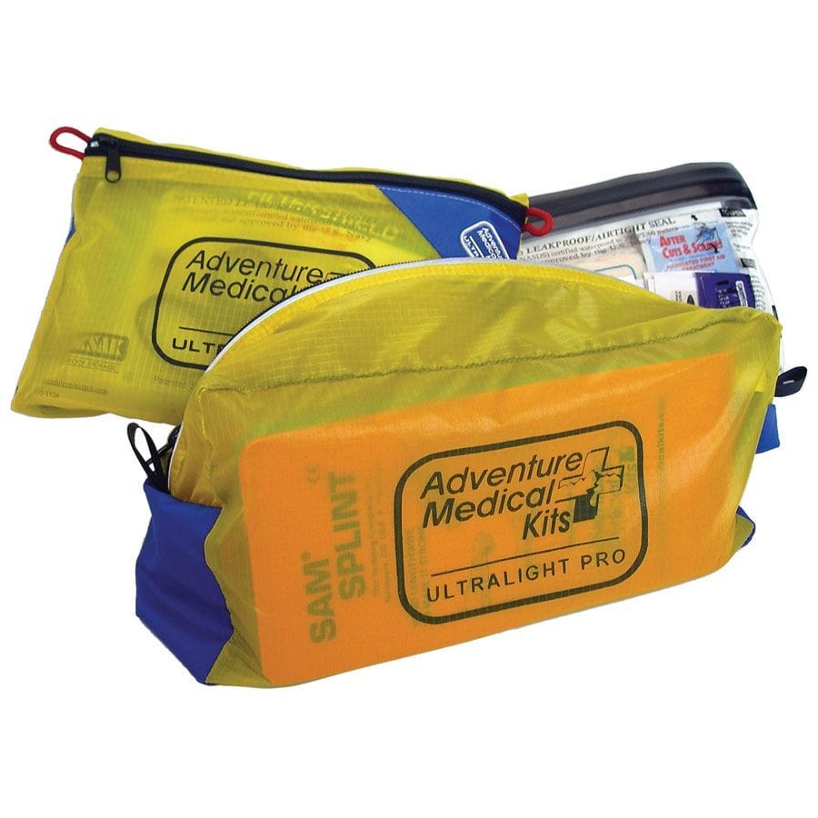 Ultralight/Watertight Medical Kit PRO: Comprehensive Medical Kit for Outfitters & Mountaineers - Includes CPR Mask, SAM Splint, EMT Shears, Up to 10 People & 7 Days, Detachable Summit Bag