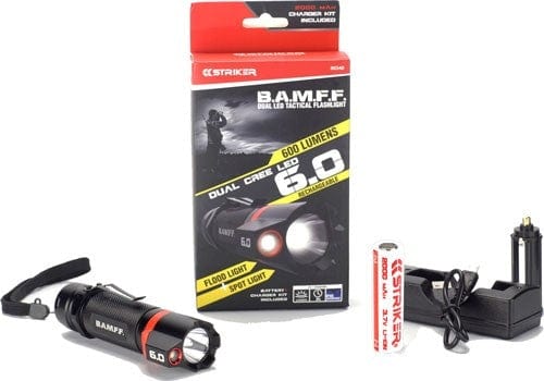 Striker Bamff 6.0 600 Lumens - Dual Cree Led Flshlght W/floo< - Premium Lights from Striker - Just $44.34! Shop now at Prepared Bee