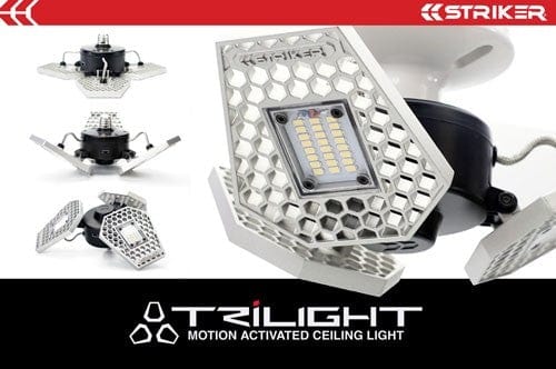 Striker Trilight Motion - Activated Garage/work Light< - Premium Lights from Striker - Just $97.14! Shop now at Prepared Bee