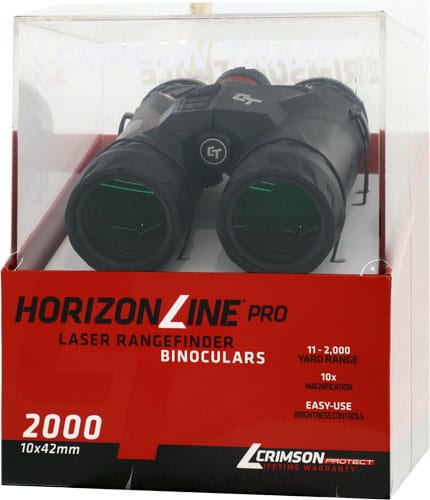 Crimson Trace Horizoneline - 2k Laser Rangefinder Binocular - Premium Binoculars from Crimson Trace - Just $749.95! Shop now at Prepared Bee