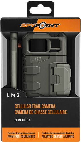 Spypoint Trail Cam Lm2 Lte - Verizon 20mp Gray - Premium Cameras from Spypoint - Just $99.99! Shop now at Prepared Bee