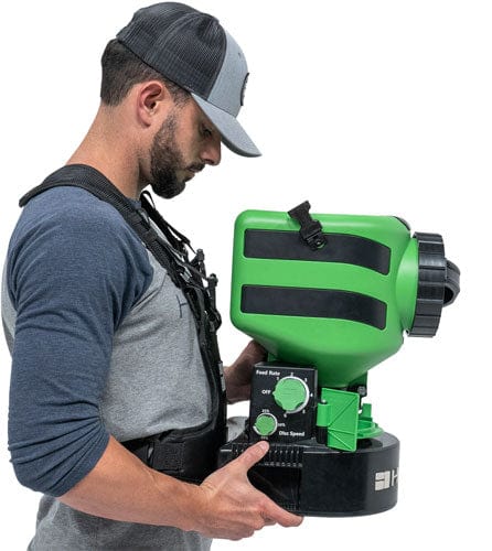 Hooyman 24v Electric Chest Seed Spreader - With Harness, Battery and Charger - Multi-season - Premium Tools from Hooyman - Just $217.06! Shop now at Prepared Bee