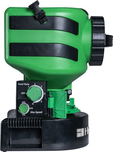 Hooyman 24v Electric Chest Seed Spreader - With Harness, Battery and Charger - Multi-season