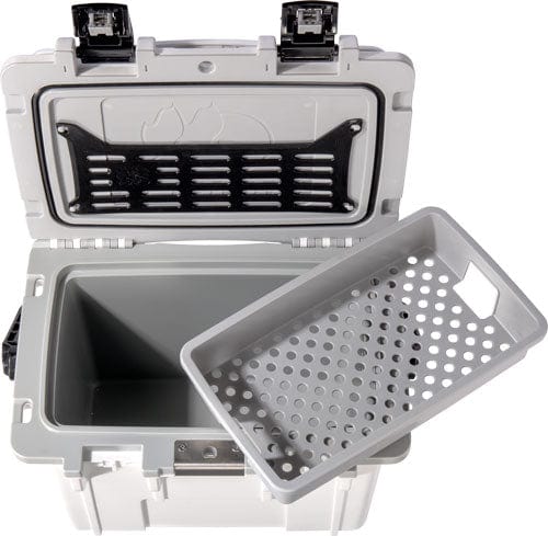 Pelican Coolers Im 14 Quart - White/gray W/dry Storage - Premium Coolers from Pelican - Just $119.95! Shop now at Prepared Bee