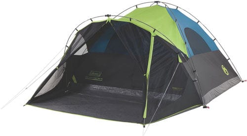 Coleman Carlsbad DarkRoom Dome Camping Tent with Screen Room - Blocks 90% of Sunlight - Weatherproof Tent with Easy Setup