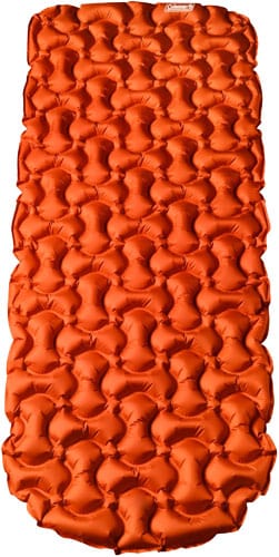 Coleman Kompact Premium Sleeping Pad: Self-Inflating, Ultra-Comfortable Camp Mat with Built-In Air Valve, Lightweight & Portable - Includes Carry Bag, No Pump Required