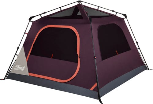 Coleman Skylodge Tent 4 - Person Instant Cabin Blkberry - Sets up in a minute - Fits a queen-size air bed - Premium Tents from Coleman - Just $239.99! Shop now at Prepared Bee