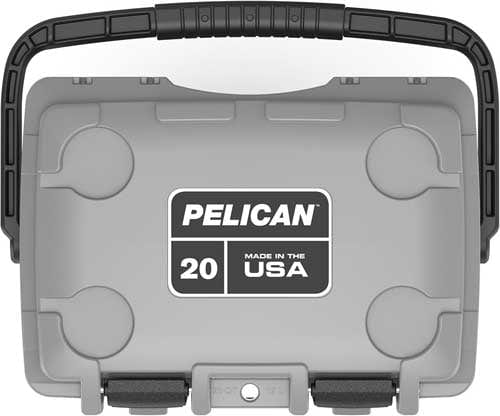 PELICAN 20QT Elite Cooler - For the Outdoors, Camping, and Fishing - Long Ice Retention - Elite Dkgray/green - Premium Coolers from Pelican - Just $199.95! Shop now at Prepared Bee