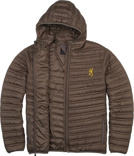 Browning Packable Puffer Jacket - Major Brown - Medium Size - Premium Puffer Jacket from Browning - Just $107.99! Shop now at Prepared Bee