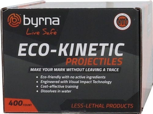 Byrna Eco-kinetic Projectiles - 400 Count Tub .68 Cal - Premium Non-Lethal Self-Defense from Byrna Technologies - Just $129.99! Shop now at Prepared Bee