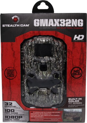 Stealth Cam Trail Cam Gmax32 - 32mp/1080hd Video Camo No-glo - Premium Cameras from Stealth Cam - Just $111.71! Shop now at Prepared Bee