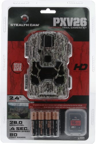 Stealth Cam Trail Cam Prevue * - 26mp/720p Camo Battery/sd Card