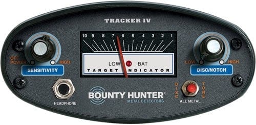 Bounty Hunter Tracker IV Metal Detector - Highly Efficient Treasure Hunting Tool